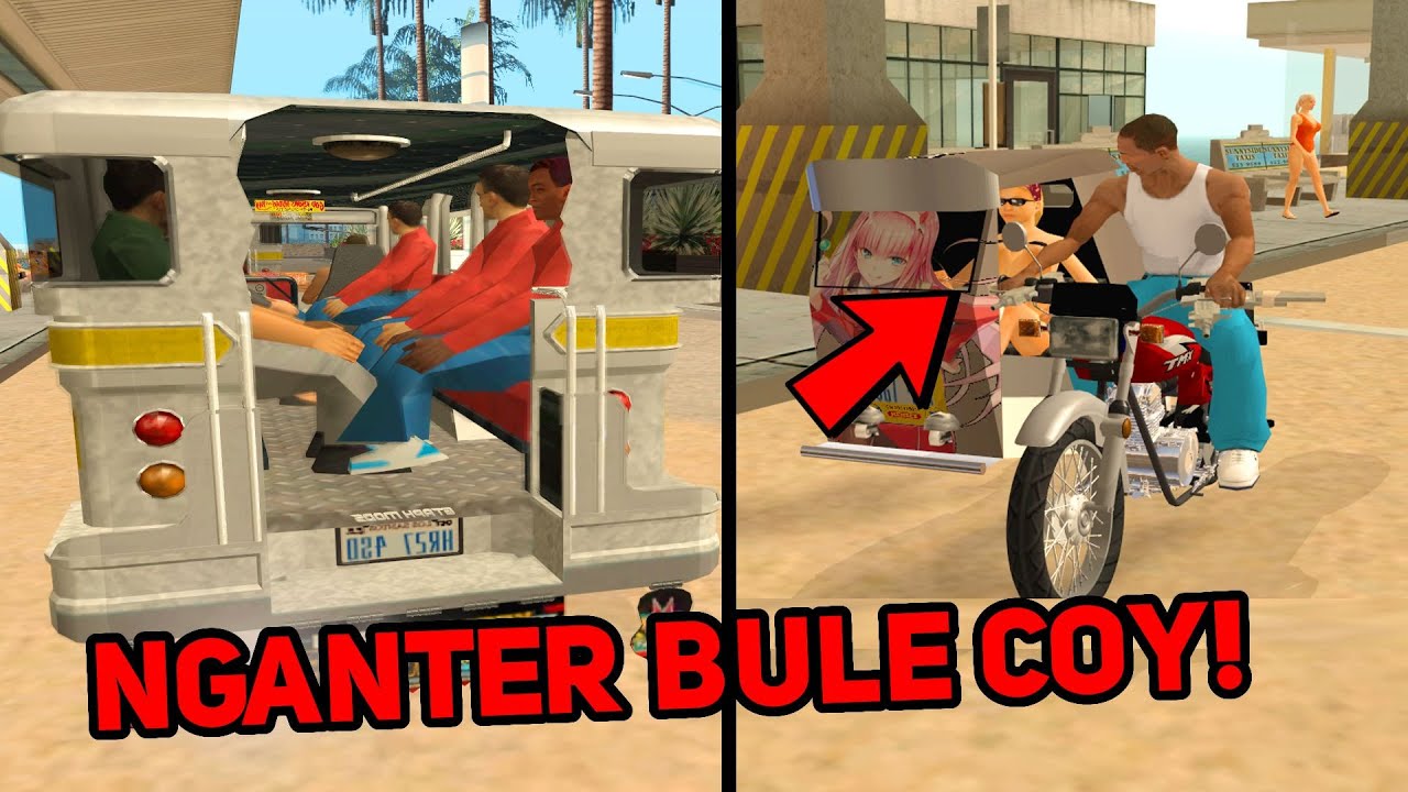 CJ Cosplay Jadi Ojek Bali Yang Suka NGANTERIN BULE Di GTA San Andreas