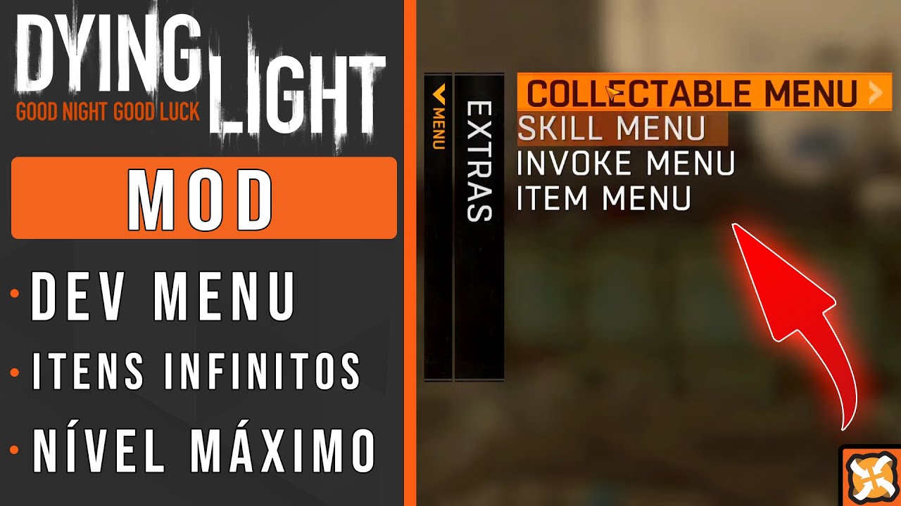 DYING LIGHT: COMO INSTALAR E USAR O MOD MENU/INVENTÁRIO 🧟