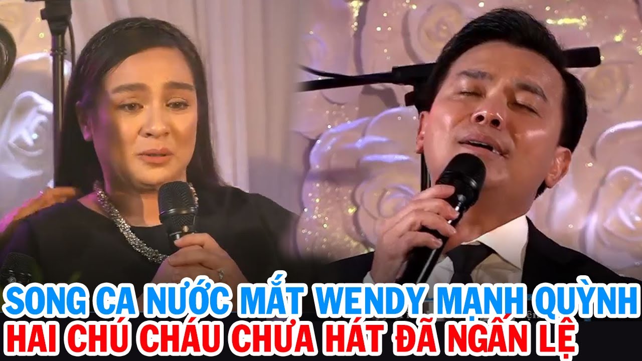 Màn song ca nước mắt của Wendy và Mạnh Quỳnh, hai chú cháu mở màn Ước mơ của Nhung chưa hát đã khóc