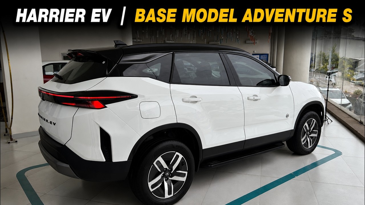 TATA HARRIER EV BASE MODEL ADVENTUR S EX.SHOW- 21.99L 65KWH BATTERY PACK !!