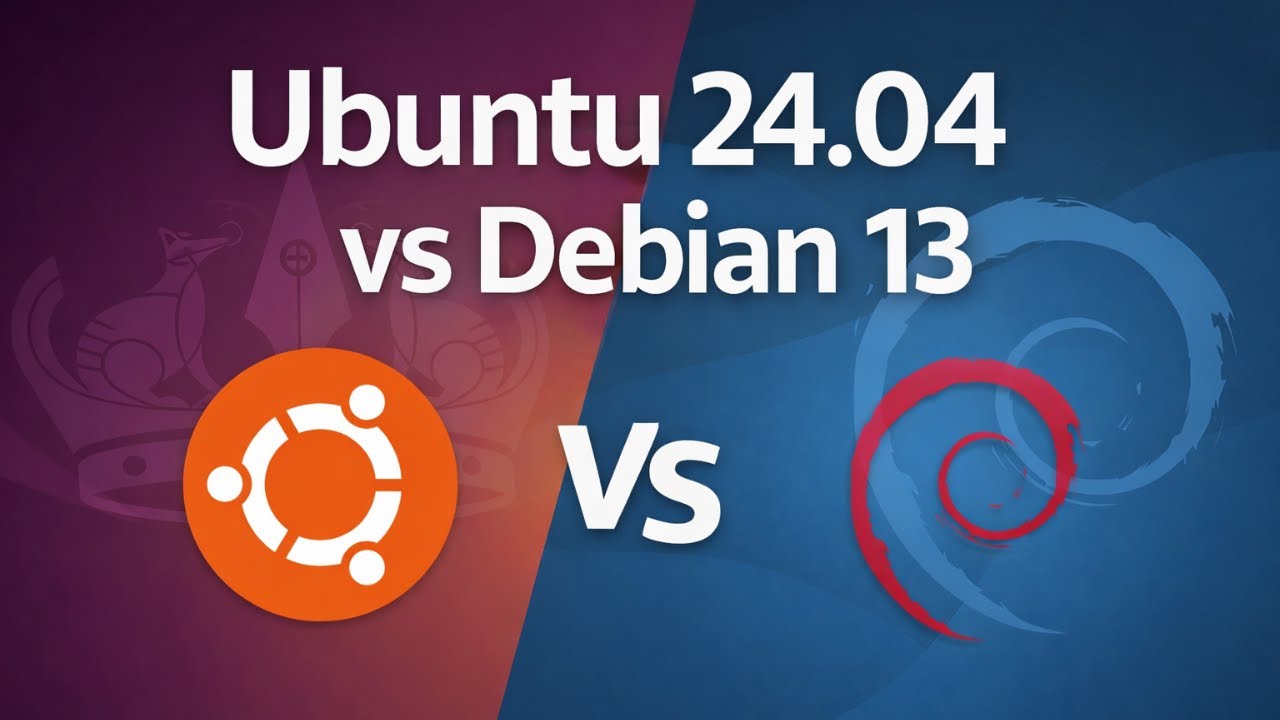 Ubuntu 24.04 против Debian 13 &mdash; какой дистрибутив Linux лучше подходит для повседневного использо...
