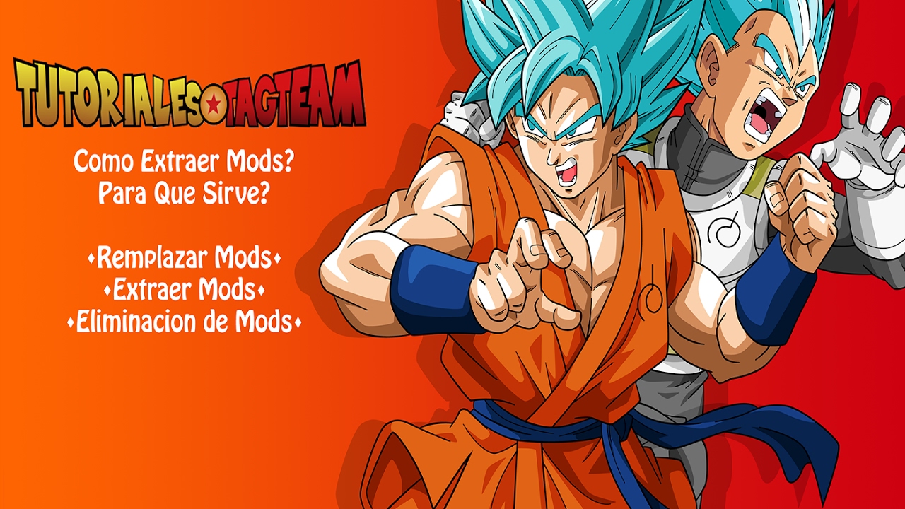 DBZ TTT Tutorial Extraer Mods