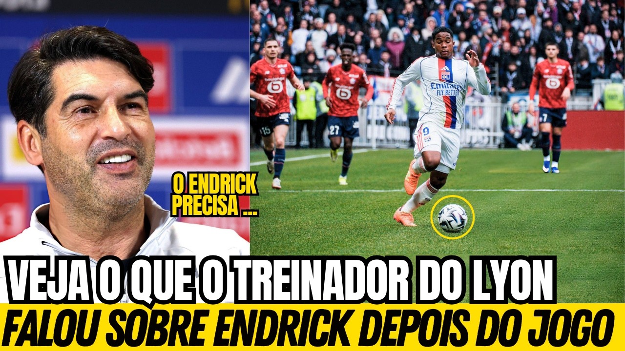 🚨 NOSSA! VEJA O QUE O PAULO FONSECA FALOU DE ENDRICK APÓS MAIS UMA VITÓRIA NA LIGUE 1!