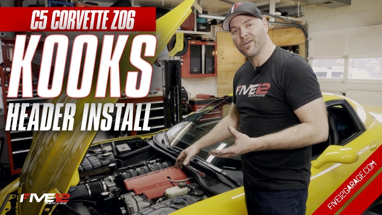 Установлены коллекторы C5 Corvette Z06 KOOKS и выхлопная система XPipe | НАМНОГО ГРОМЧЕ!!!