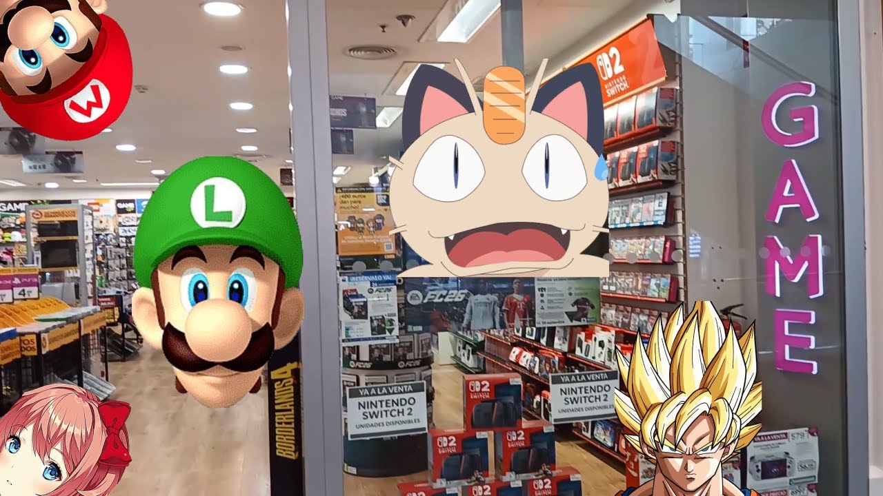 🤔 ¿Cómo es una tienda de videojuegos en España? 👀🎮