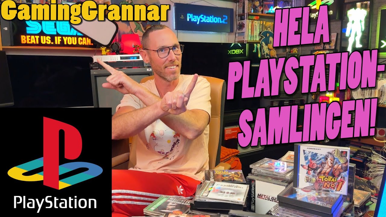 Vi kollar igenom hela Playstation 1-samlingen!