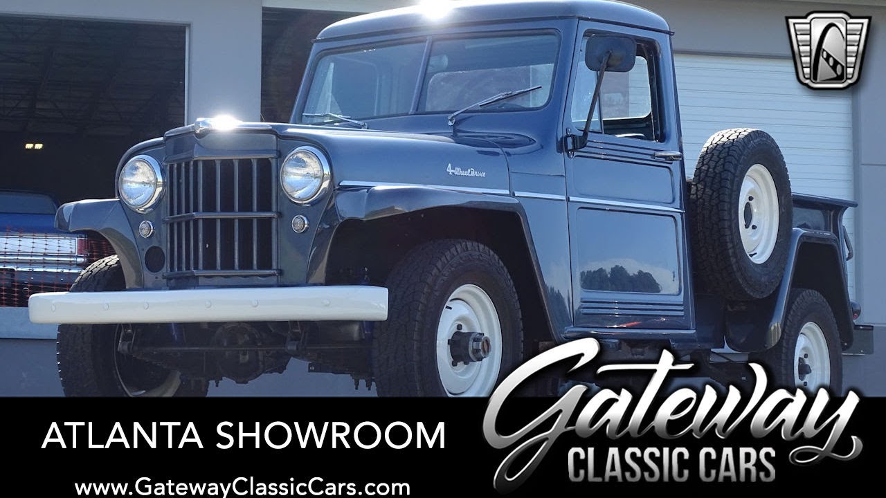 Stock#1833 1959 Willys Pickup Truck For Sale!