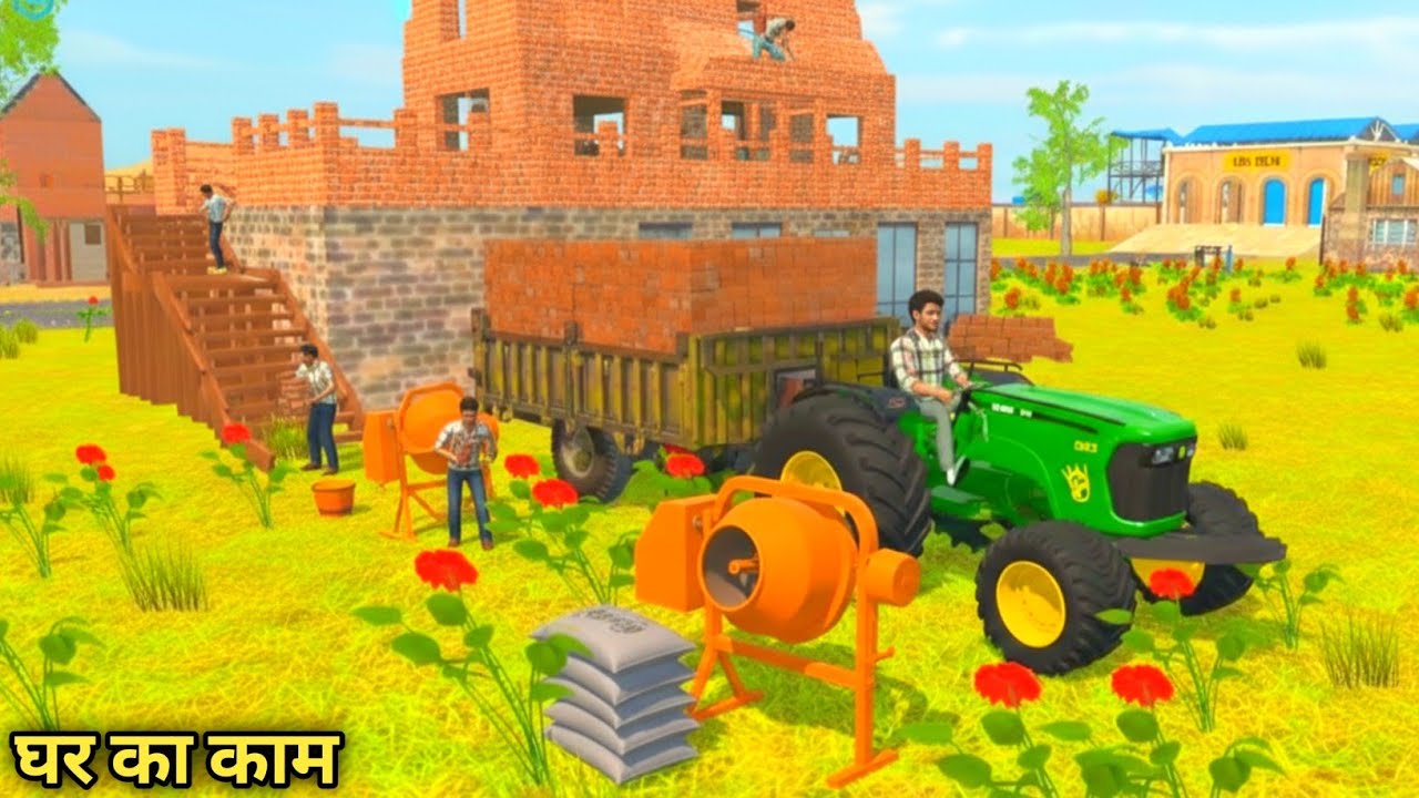 New House Work 😨 Building Construction 👷 | Indian Vehicle Simulator 3D 