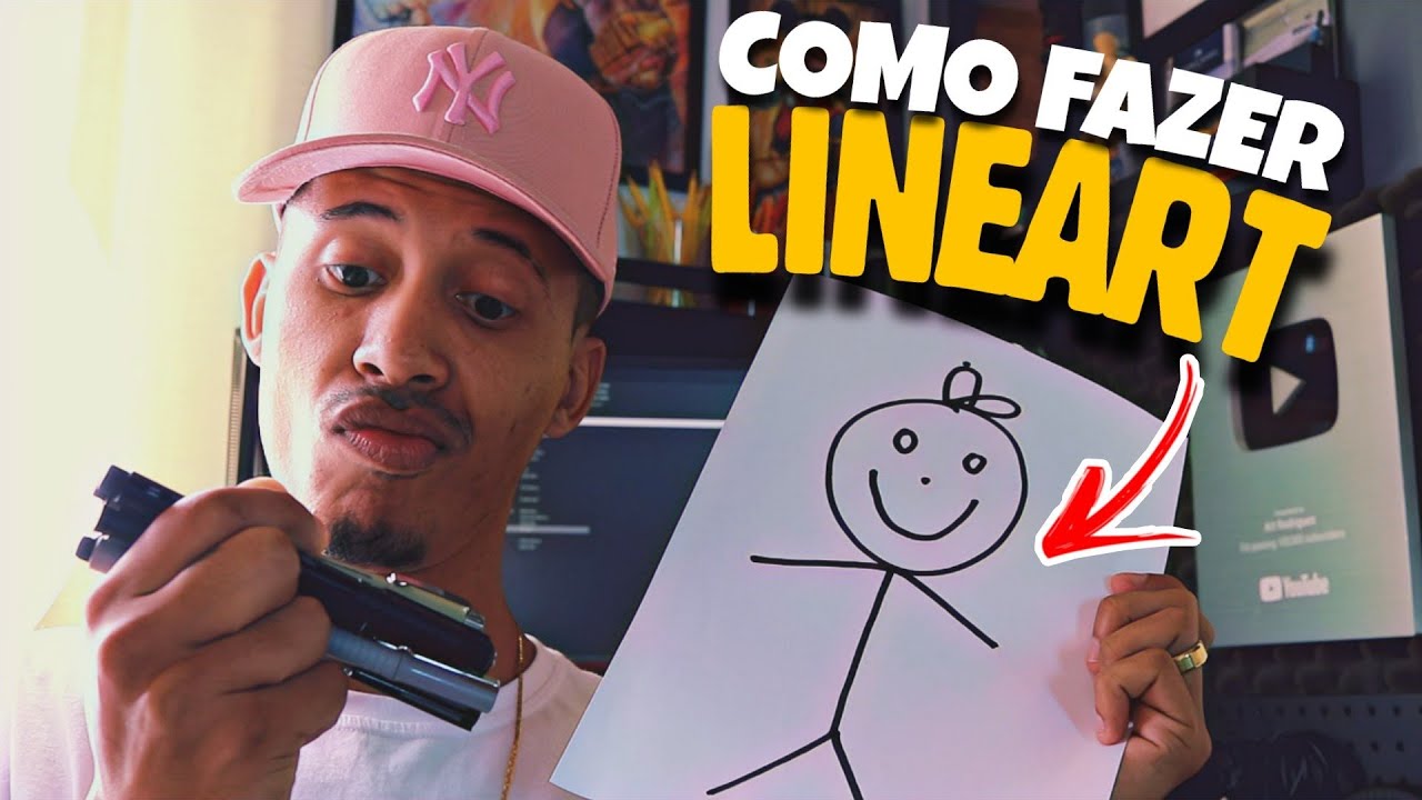 COMO CONTORNAR DESENHO - Segredos da LINEART Perfeita