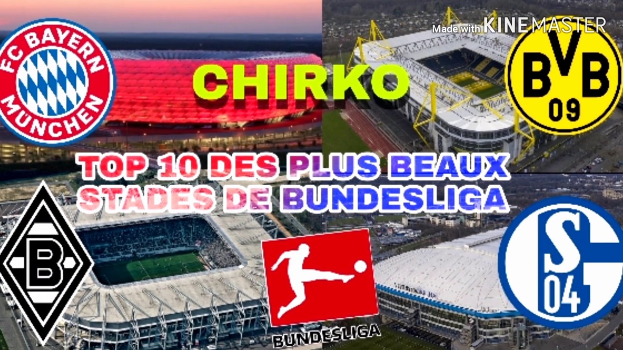 TOP 10 DES PLUS BEAUX STADES DE BUNDESLIGA !