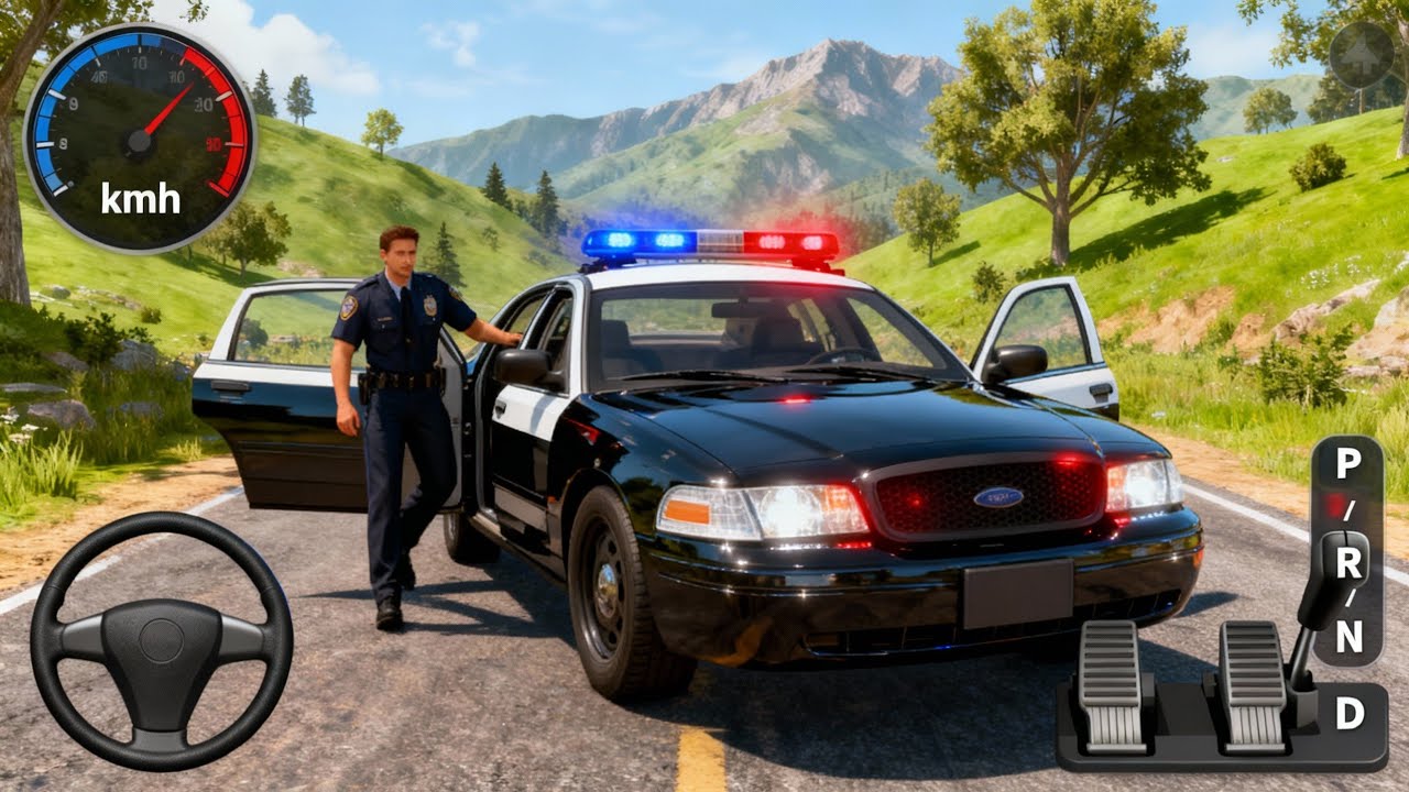 Police Cop Chase Driving Simulator 3D - Real Multi-Storey Cars Driver 2025 - Android GamePlay