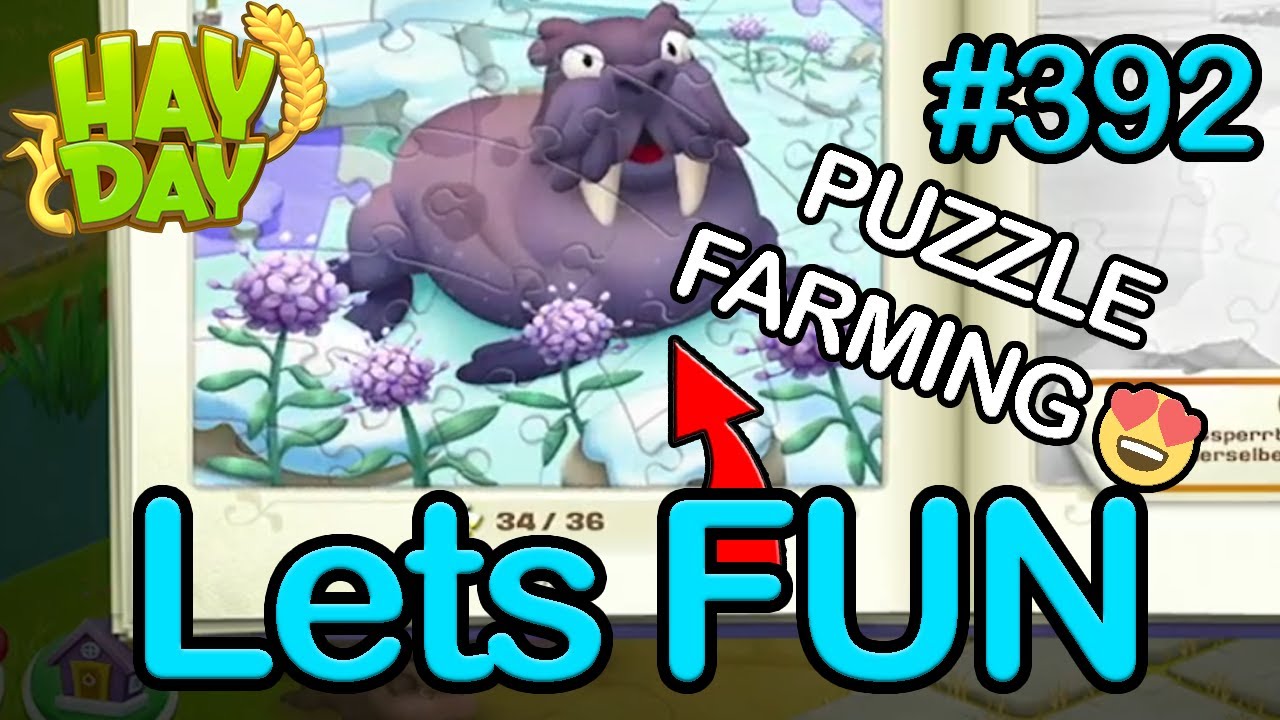 PUZZLE FARMING 😍| Lets FUN Hay Day #392 | SyromerB