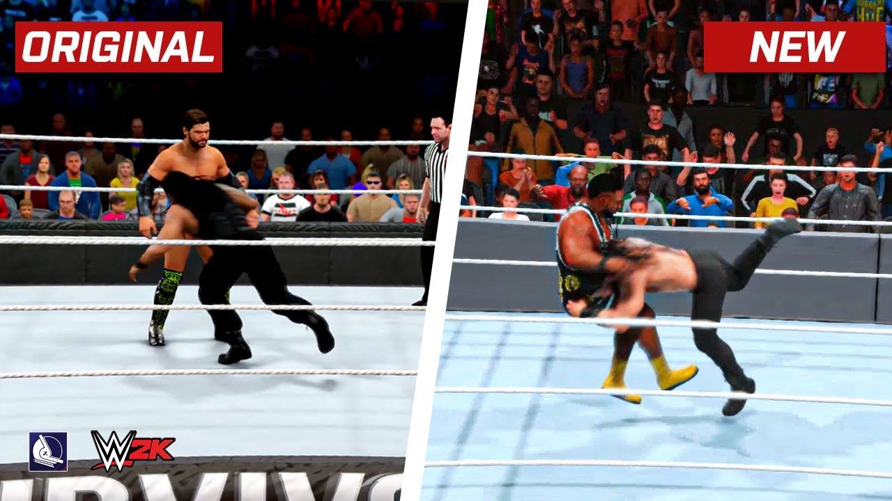 30 move animations that 2k secretly changed (WWE Games)