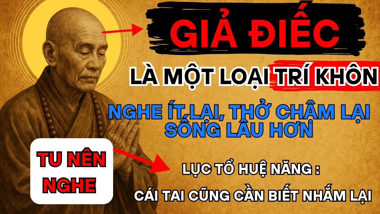 5 Bí Mật Về Giả Điếc Mà Bạn Chưa Biết! LỤC TỔ HUỆ NĂNG