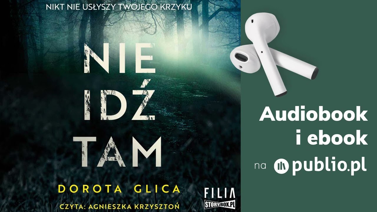 Nie idź tam. Dorota Glica. Audiobook PL [Thriller]