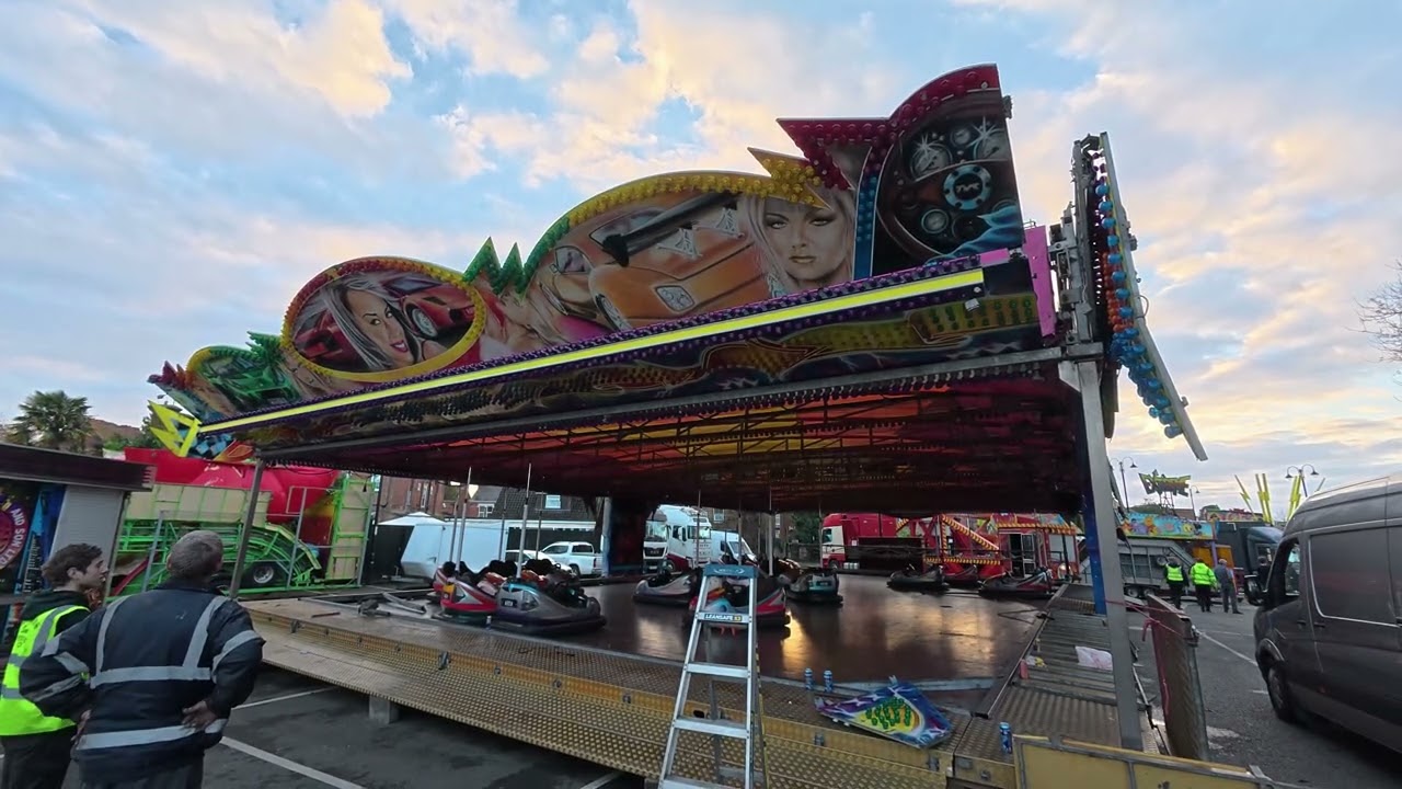 Wisbech Mart Funfair Build Up | Transport 2026