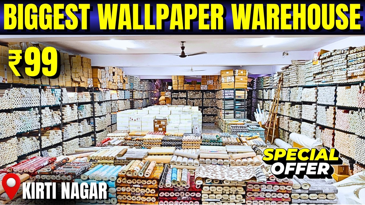 Wallpapers ही Wallpaper Kirti nagar furniture market Interior wall panels & mosaic tiles #wallpaper