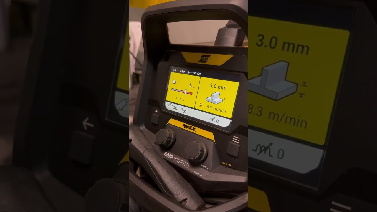 НОВИНКА ESAB ROGUE 210 EMP. Подробный обзор аппарата.