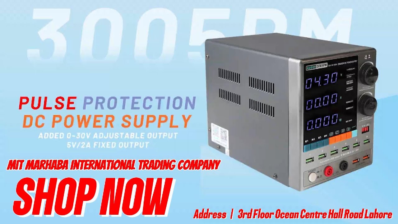 Sugon 3005PM DC Power Supply &ndash; Precision Adjustable Power Source for Mobile Repair & Electronics