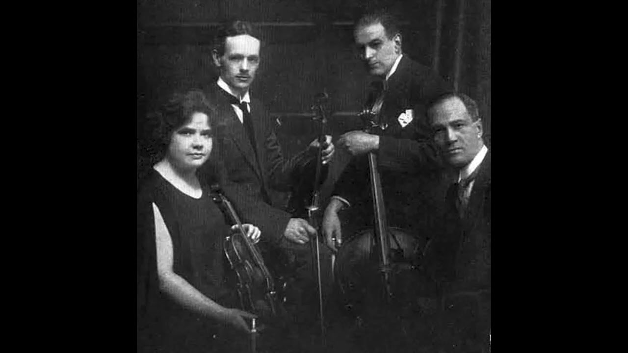 Virtuoso String Quartet - String Quartet No. 9 in C major, Op. 59, No. 3 (Beethoven) (1926)