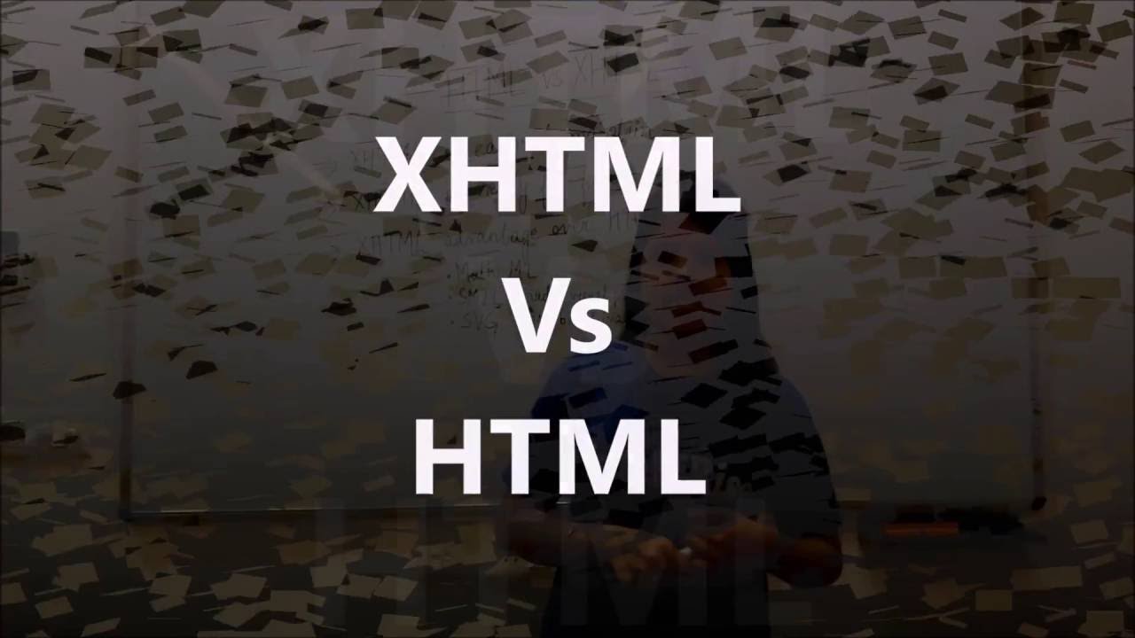 XHTML Vs HTML