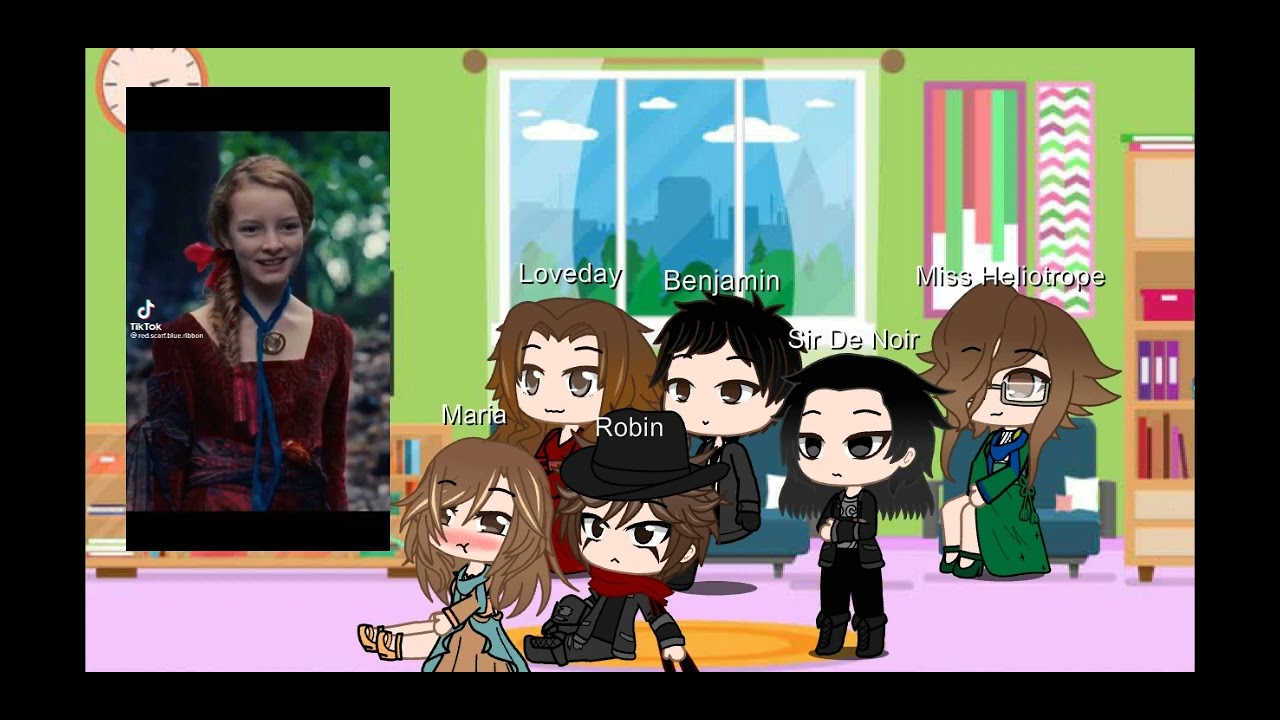 The Secret of Moonacre (Moonprincess) characters react to Maria and Robin