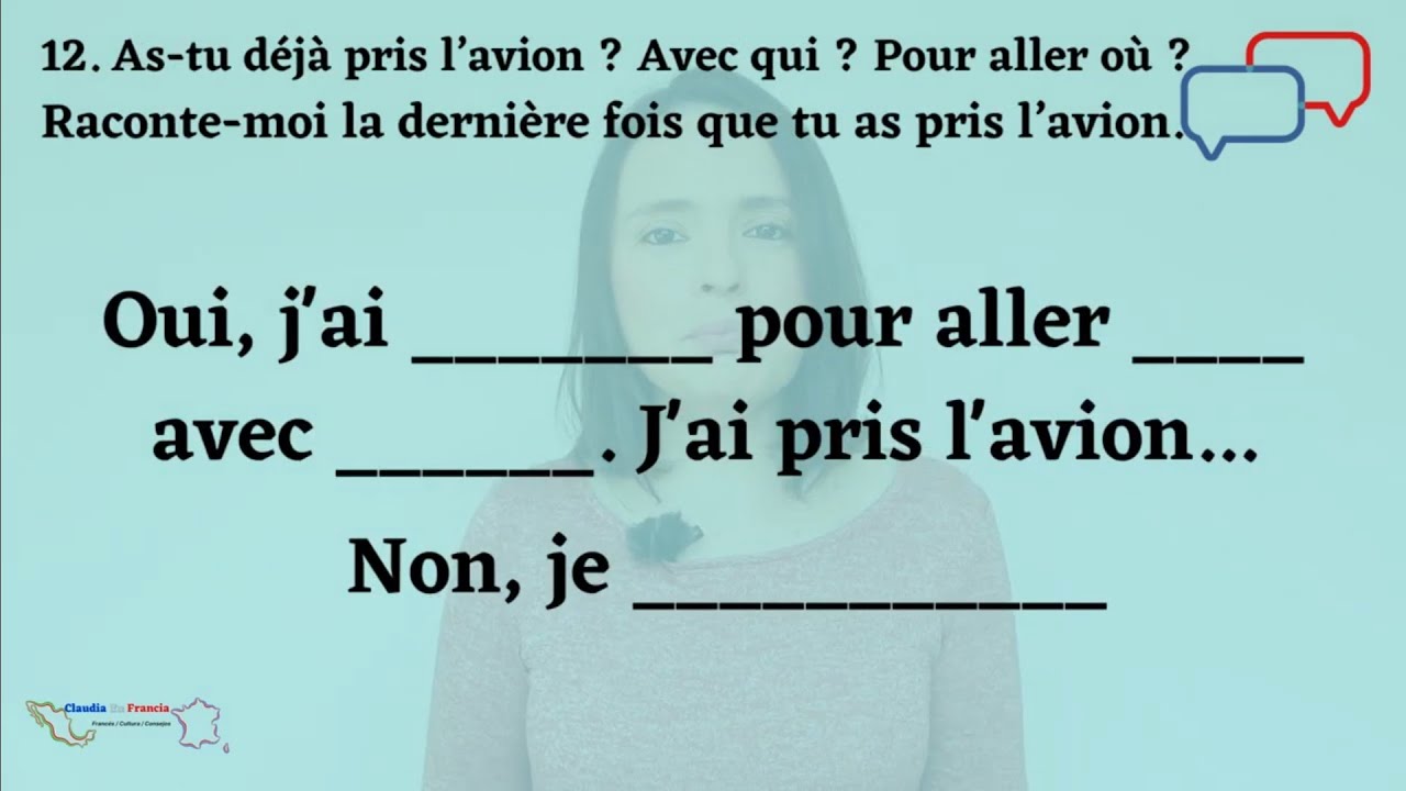 🤔¿Puedes responder estas preguntas en francés? | Expresión oral en francés | DELF B1🗣️