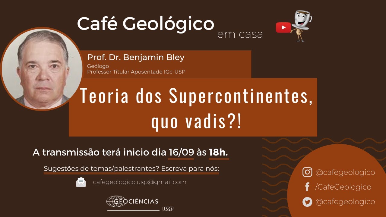 #cafegeologicoemcasa - Teoria dos Supercontinentes, quo vadis?!?