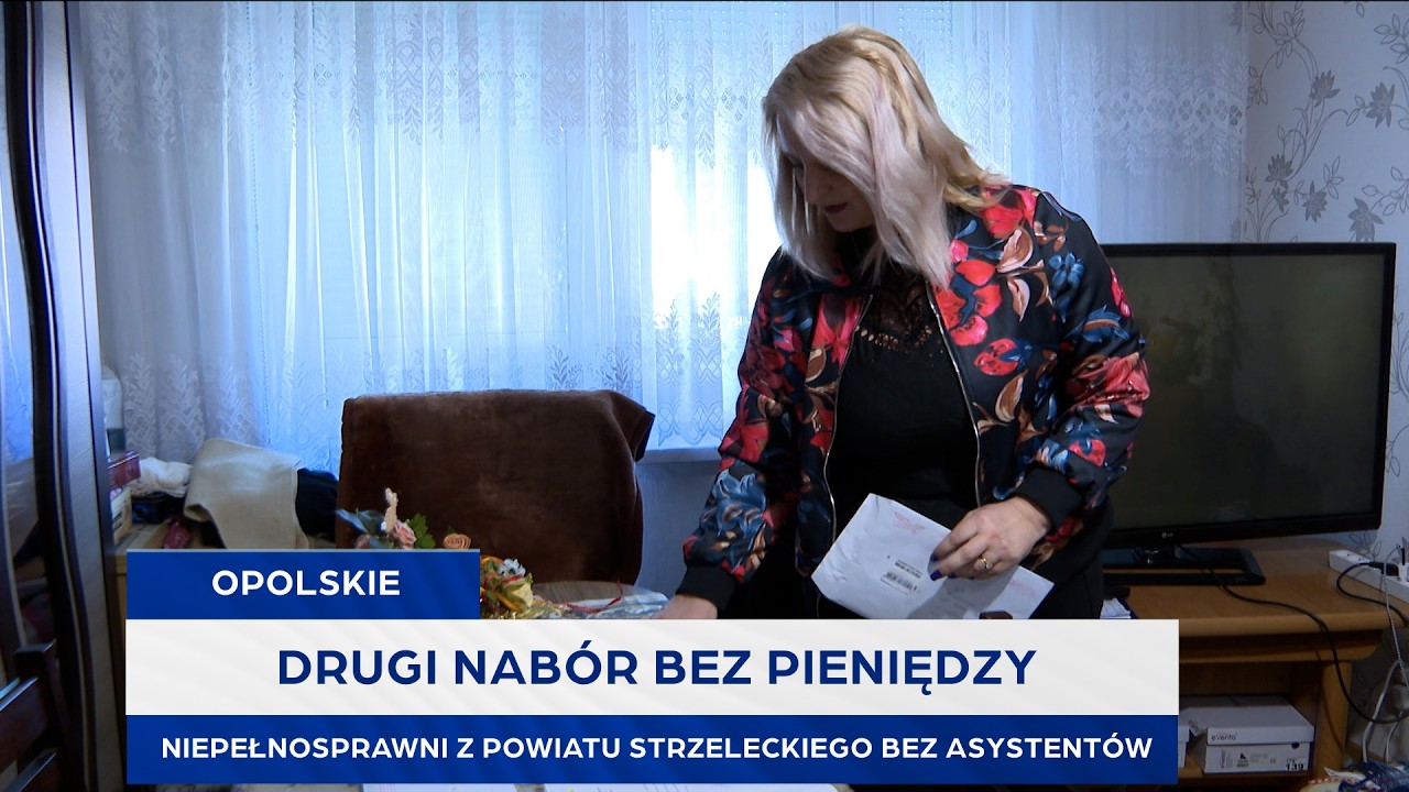 Drugi nabór bez pieniędzy. Niepełnosprawni z powiatu strzeleckiego bez asystentów