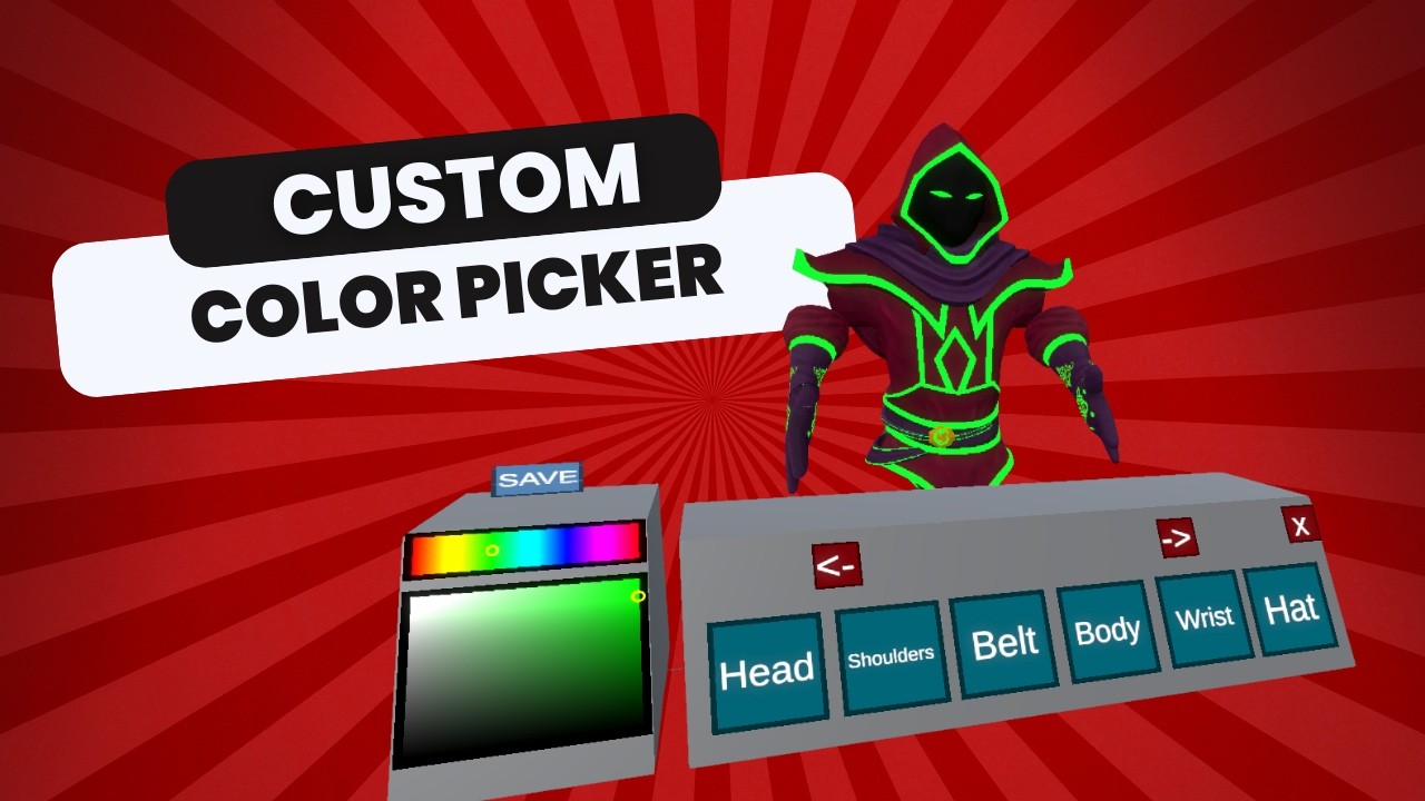 Detailed Color Picker for your Game