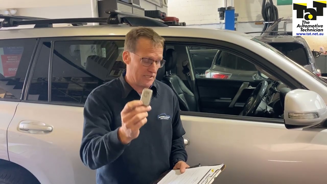 Water ingress causes 2009 Toyota Prado to start cranking by itself