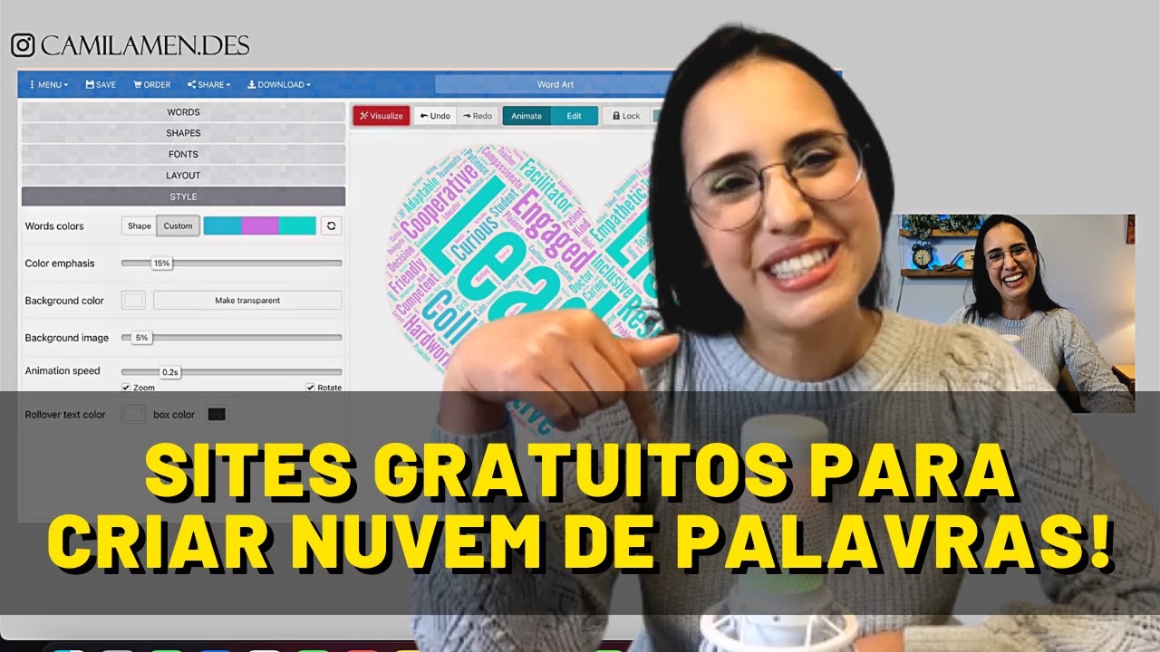O que é NUVEM DE PALAVRAS? SITES GRATUITOS PARA CRIA-LAS!