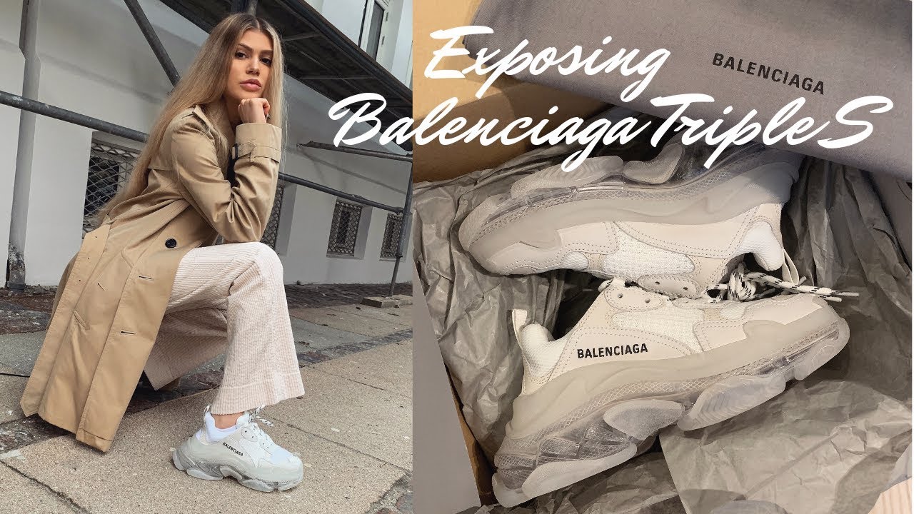 ПРЕДСТАВЛЯЕМ КРОССОВКИ BALENCIAGA TRIPLE S | ОБЗОР И РАСПАКОВКА!