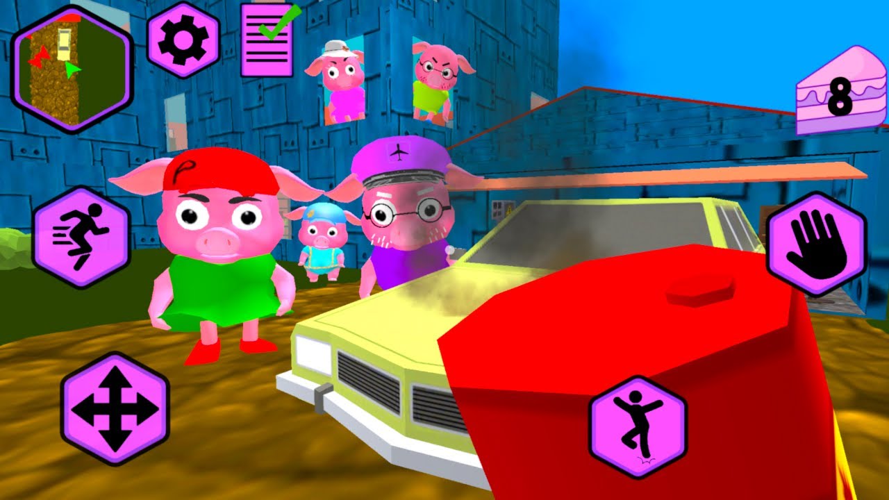 НОВЫЕ СОСЕДИ СВИНКИ! Обновленная Игра ДЕЛАЮ КОНЦОВКУ Свинка Пеппа - Piggy Neighbor