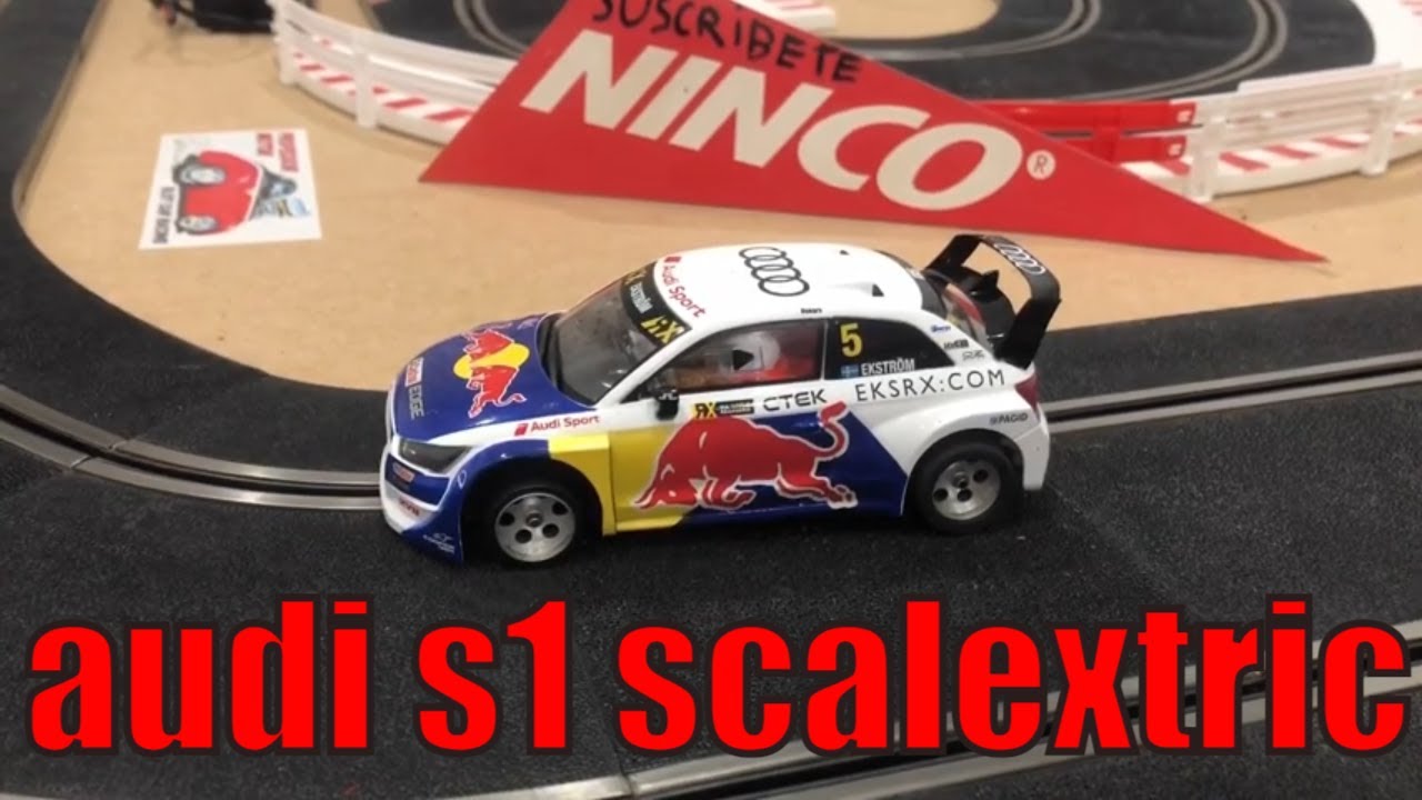 ❤️💛💚PREPARACION AUDI S1 WRX SCALEXTRIC advance a analógico ninco competicion