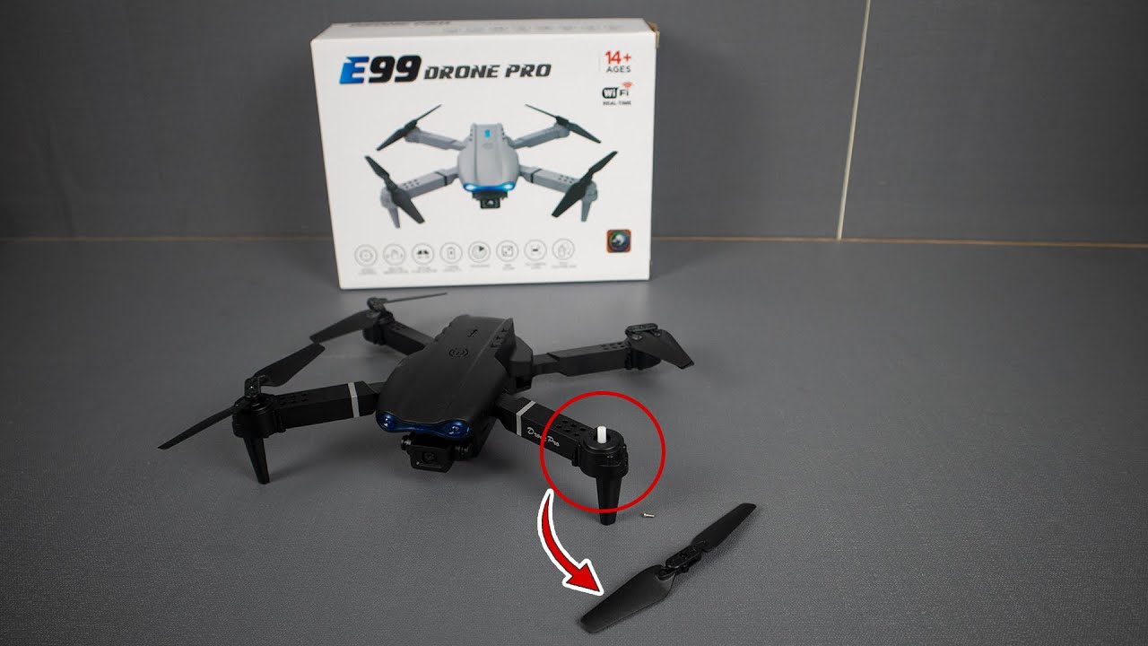 How to Replace Propellers on E99 Drone