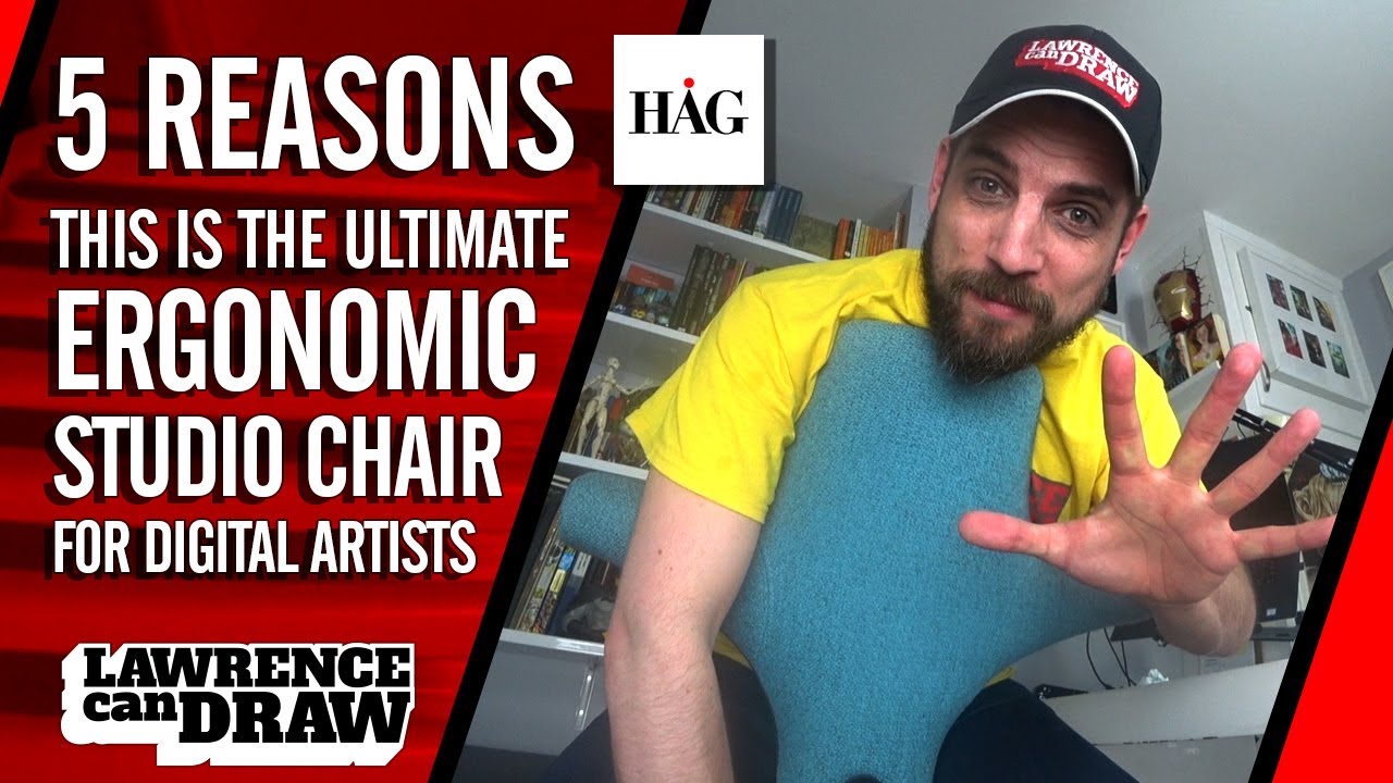 The best ergonomic chair for digital artists [HÅG Capisco review]