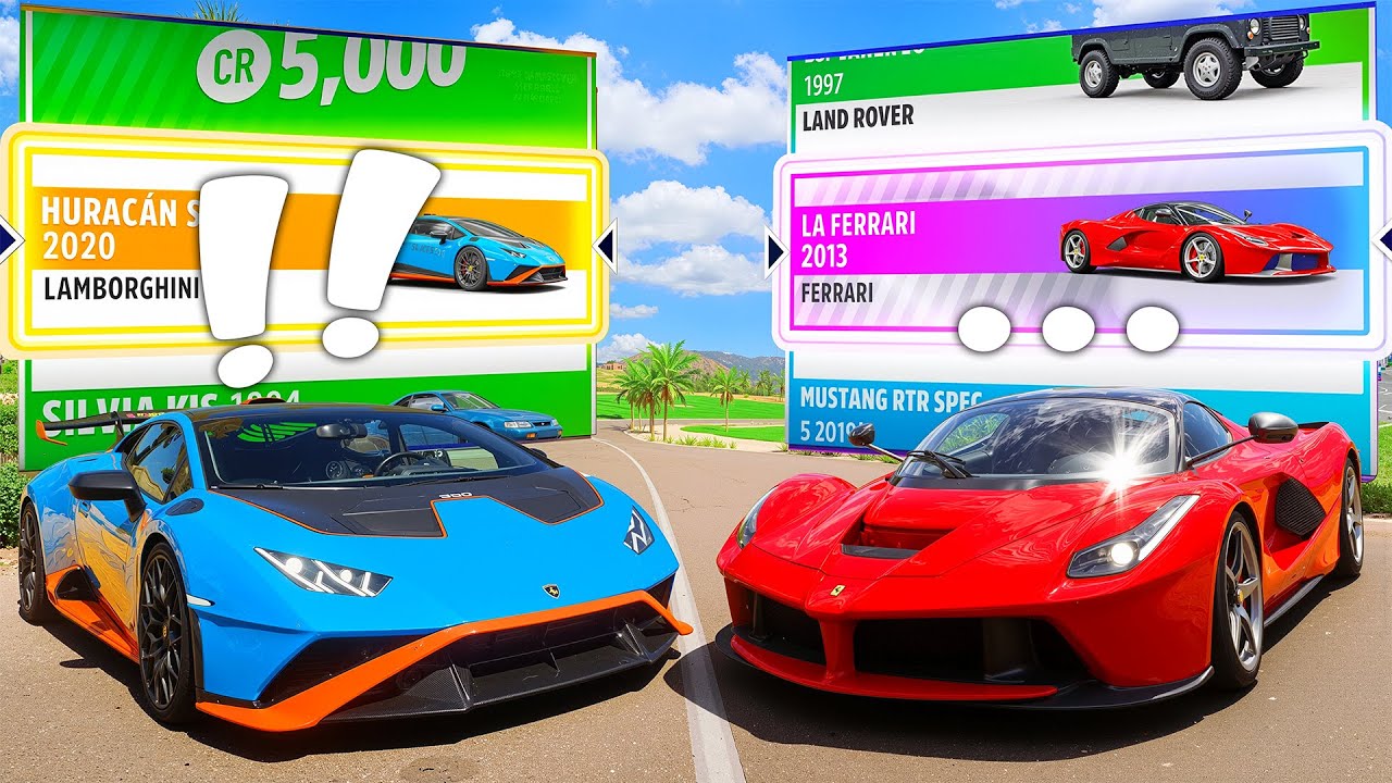 Forza Horizon 5 - Wheelspin VS Wheelspin!
