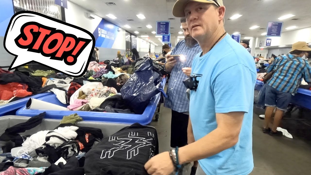 Goodwill Bins Drama and Some Great Garage Sale Finds
