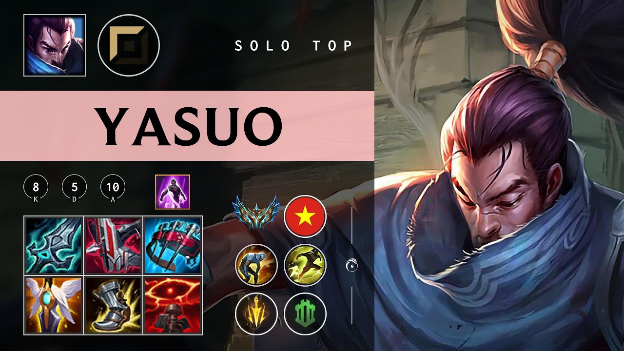 Yasuo Top vs Jax - VN Challenger Patch 26.04