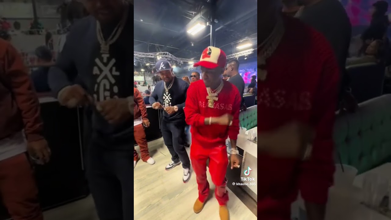Khaotic teaching Lil Scrappy how to do the dance lol how&rsquo;d he do ? #soakcity #lilscrappy #khaotic