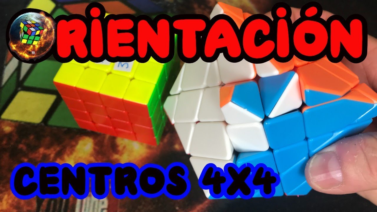 ➡️⬇️ CENTROS ORIENTABLES 4x4 | CÓMO RESOLVER ÚLTIMOS CENTROS AXIS 4X4 | @RUBIKworld