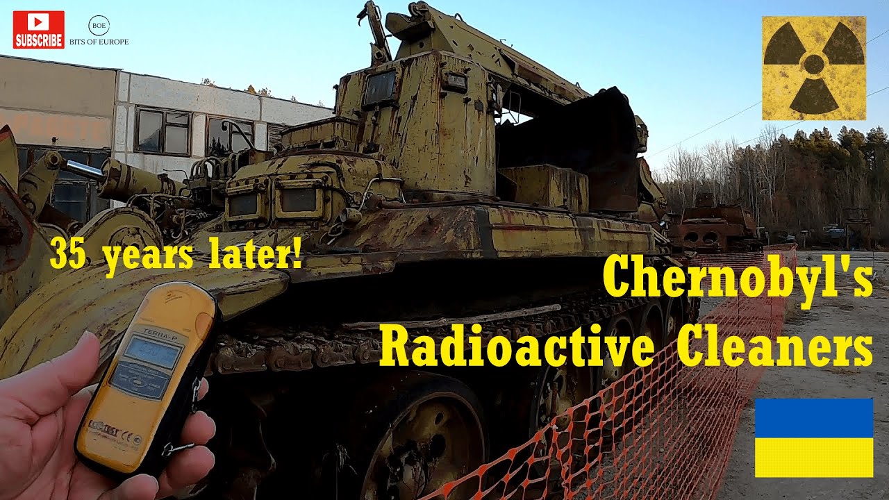☢️ STILL radioactive after 35 years! | CHERNOBYL'S Cleaning Relics | Driving in #Pripyat - Part 1☢️