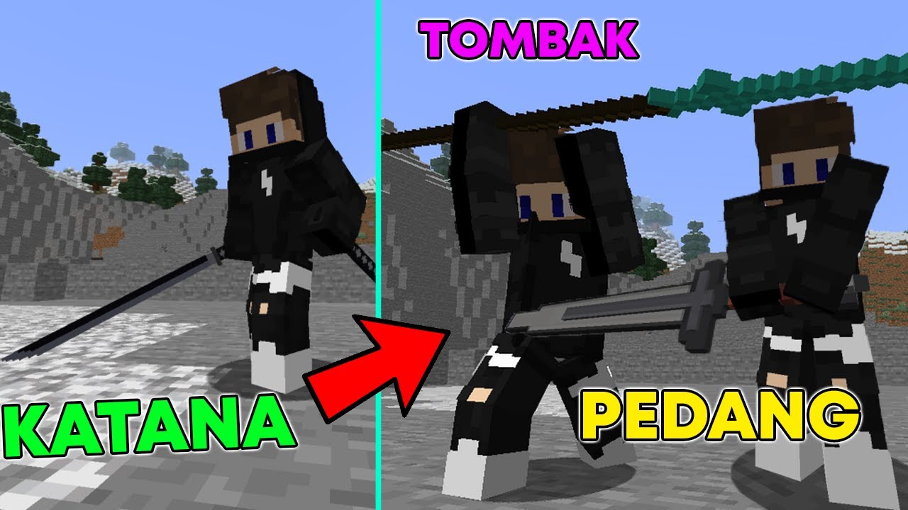 Aku Jadi Samurai Di Minecraft..