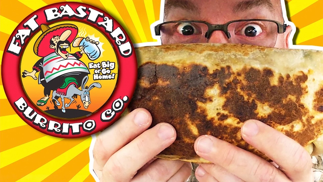 Fat Bastard Burrito ♥ Tequila Lime Chicken 2 Pound Burrito 