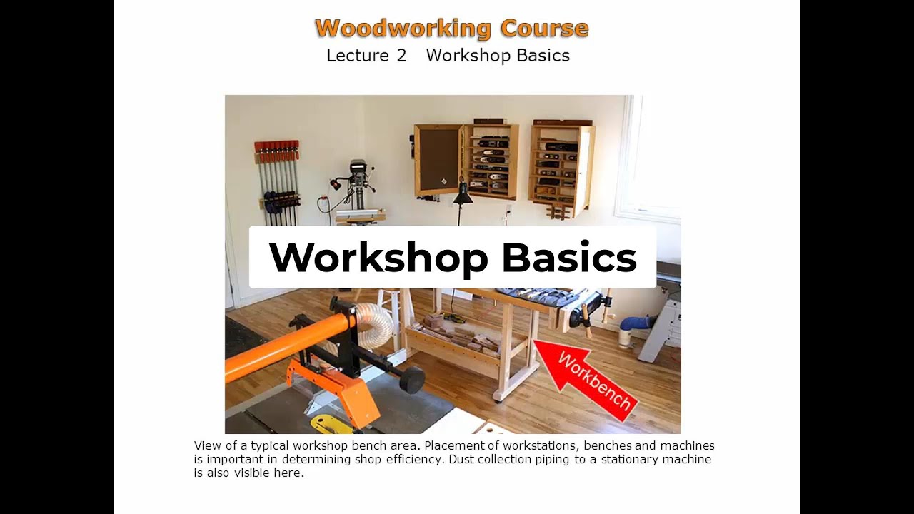 How To Set Up a Woodworking Shop (for best efficiency)