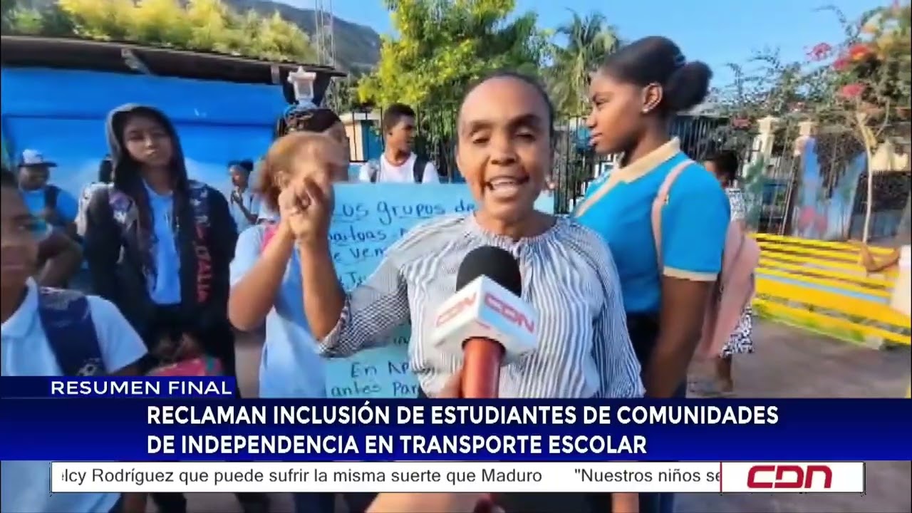 Reclaman inclusión de estudiantes de comunidades de Independencia en transporte escolar
