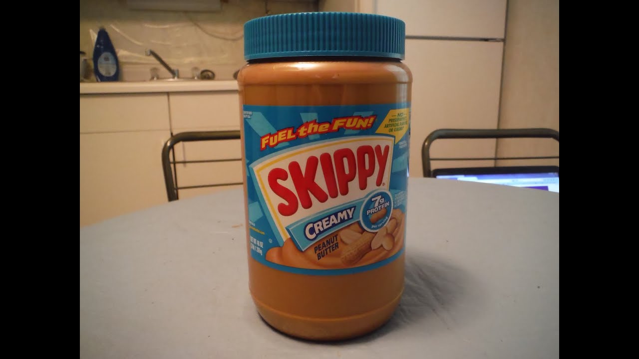 Insane man attempts a 3 lb. jar of peanut butter challenge (almost 8000 calories) w/ NO LIQUIDS!!