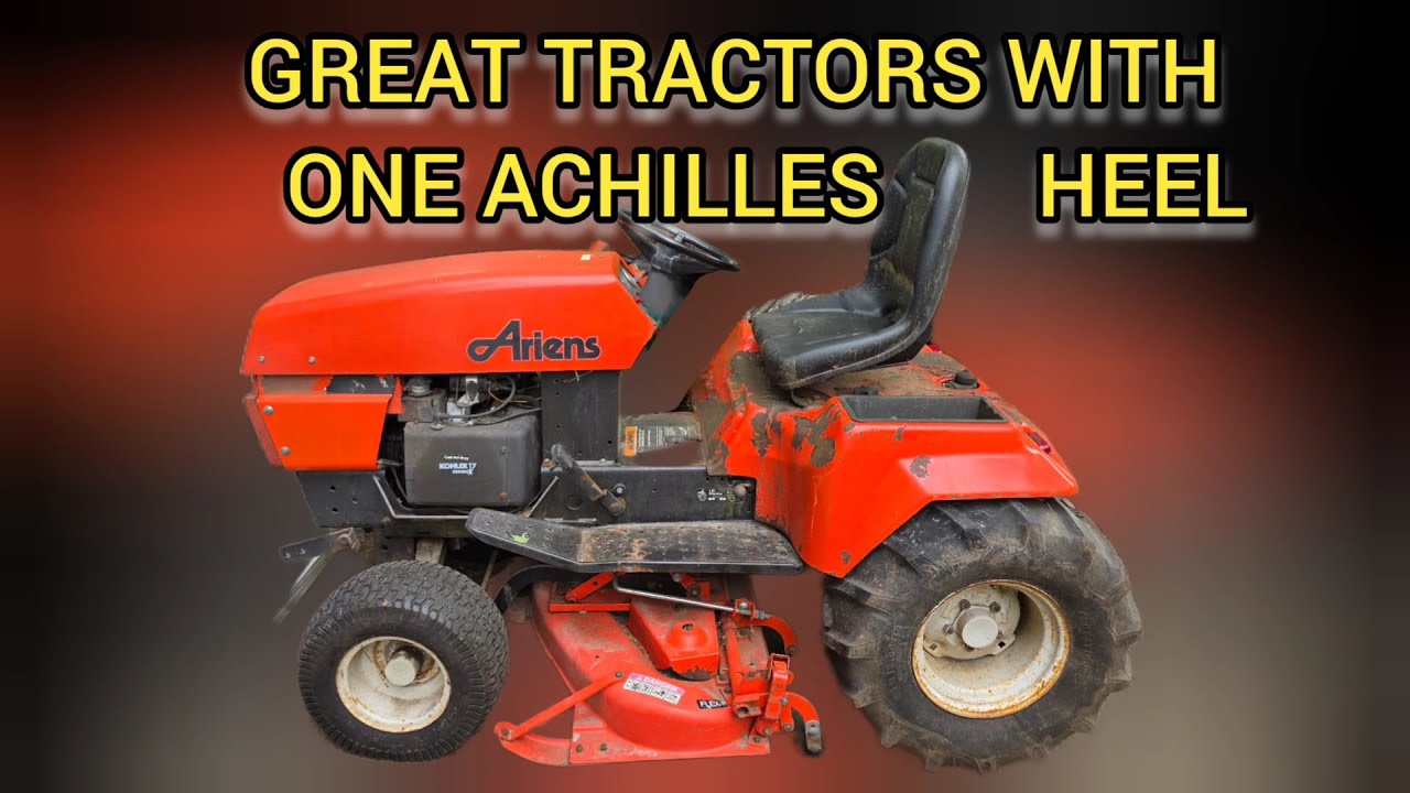Why Ariens (GT/S) garden tractors are so great