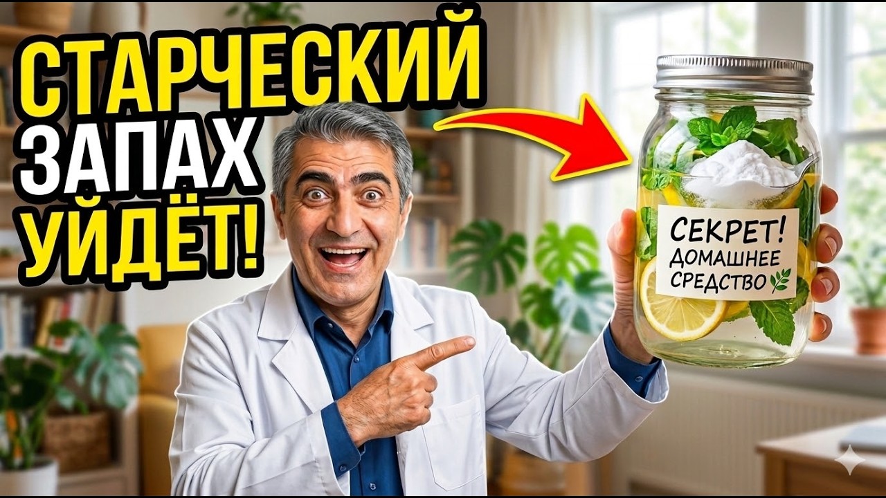 Почему появляется кислый (старческий) запах тела и что с этим делать